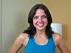 A Unique Homemade Video Featuring A Busty Brunette With A Large Penis